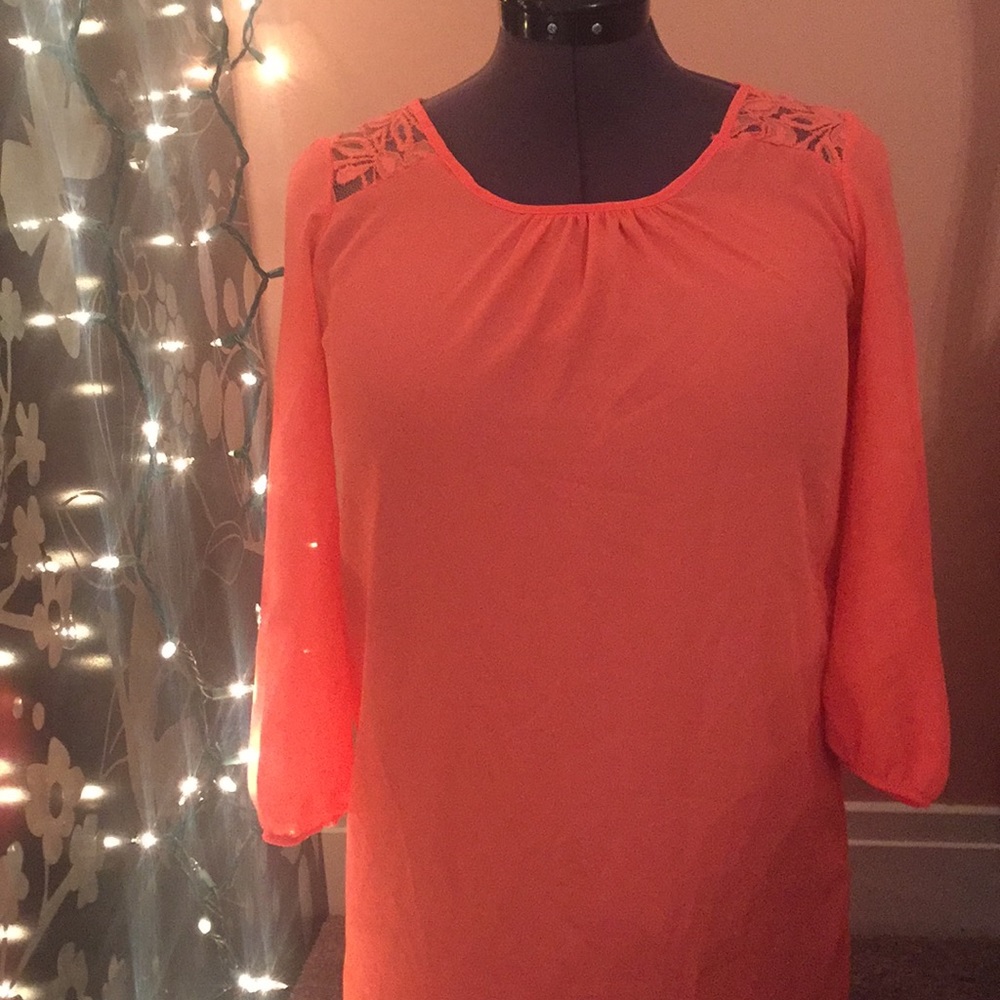 Bright Pink Blouse